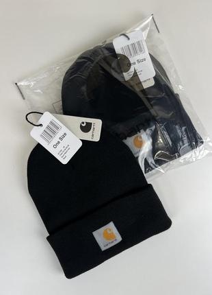 Original carhartt | черная и хаки | шапка скейт ск8 sk8 оригинал