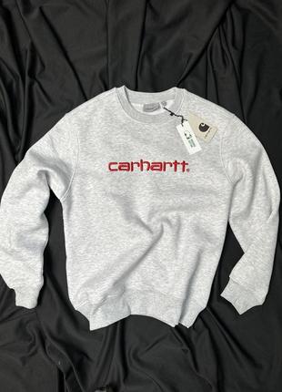 Carhartt свитшот | вышивка | флис | четыре цвета| s m l xl | с...