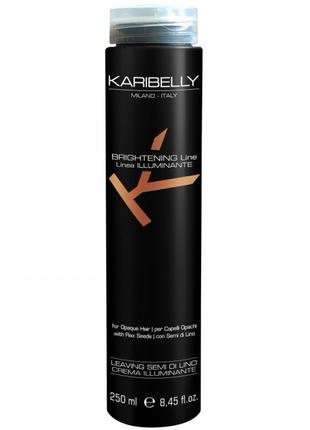 Несмываемый уход для блеска волос Karibelly, 250 мл