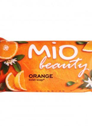 Мыло туалетное твёрдое детское Mio Beauty с ароматом апельсина...