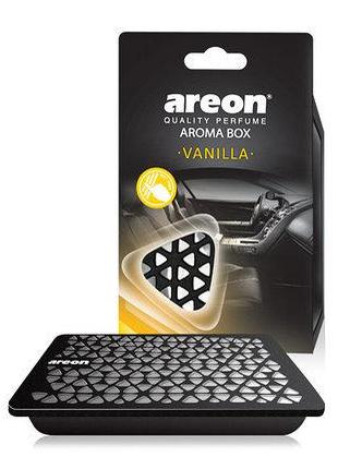 Ароматизатор в машину AREON Aroma Box Ваниль банка (под сидени...