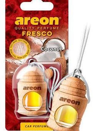 Ароматизатор в машину AREON Fresco Кокос (подвеска с жидкостью...