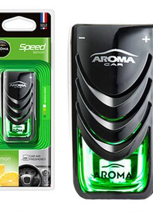 Ароматизатор в машину AROMA CAR Speed Лимон жидкость (на дефле...