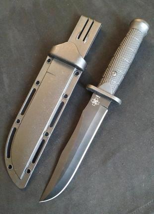 Тактический нож в пластиковых ножнах Нож финка 30 см. Большой нож