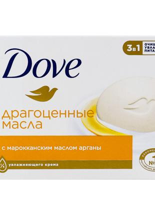 Крем-мило 3в1 Dove з дорогоцінними маслами 90 г (8720182995049)