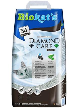 Наповнювач туалету для котів Biokat's Diamond Care Classic 10 ...