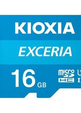 Карта памяти Kioxia 16GB microSDHC class 10 UHS-I Exceria (LME...