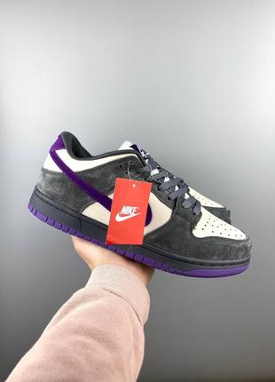 Previous Next Чоловічі кросівки Nike SB Dunk Low Pro Grey Purple