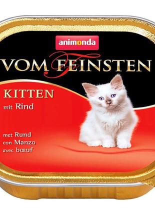 Вологий корм для кошенят до 1 року Animonda Vom Feinsten Kitte...