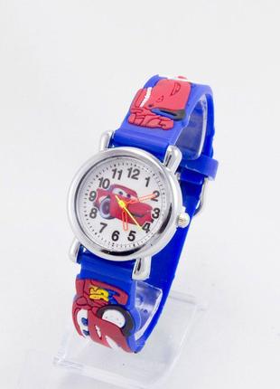 Детские наручные часы Тачки синий (код: IBW643Z)