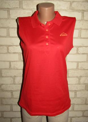 Красная спортивная футболка л-12 kinley