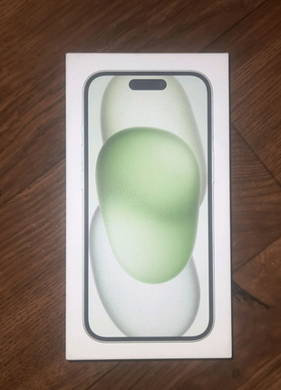 Iphone15 green 128gb neverlock новий