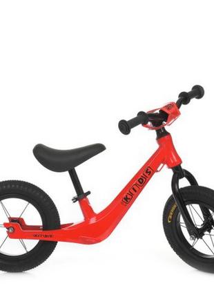 Беговел детский Profi Kids SMG1208A-2 красный, 12 дюймов