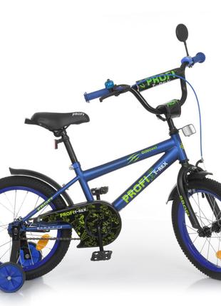 Велосипед детский PROF1 Y1672-1 16 дюймов, синий