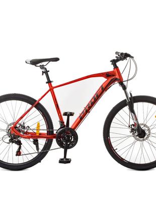 Велосипед подростковый PROFI G26VELOCITY A26.2 черно-красный