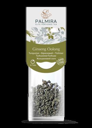 Бирюзовый чай Palmira Женьшеневый улун 10 шт по 2.4 г