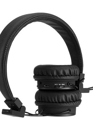 Bluetooth навушники бездротові NIA X3 + BT Superb Sound Чорні,...