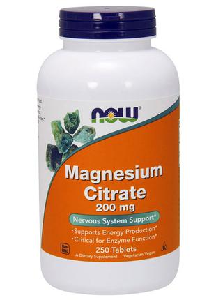Magnesium Citrate 200 mg (250 tabl) 18+