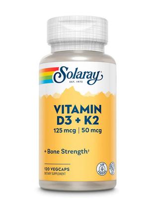 Vitamin D3+K2 (soy free) (120 veg caps) 18+
