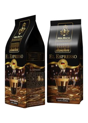 Кофе в зернах Mr.Rich El Espresso 1 кг