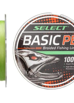 Шнур Select Basic PE 100м (салат.) #0.5/0,08мм