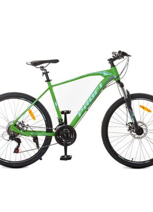 Велосипед подростковый PROFI G26VELOCITY A26.1 черно-зеленый