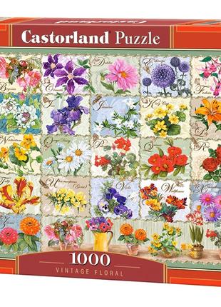 Пазлы "Цветы", 1000 элементов