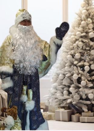 Костюм святого Миколая та діда Мороза с бородой и мешком для п...
