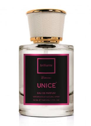 Жіноча парфумована вода UNICE Brilliante, 50 мл