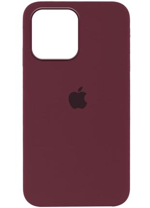 Панель Original Silicone Case для Apple iPhone 13 Pro Marsala ...