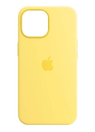 Панель Original Silicone Case для Apple iPhone 14 Pro Yellow (...