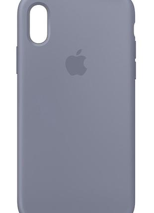 Панель Original Silicone Case для Apple iPhone XR Lavender Gra...