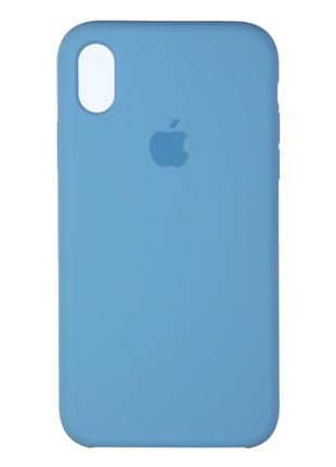 Панель Original Silicone Case для Apple iPhone XR Cornflower (...