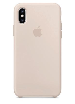 Панель Original Silicone Case для Apple iPhone X/XS Pink Sand ...
