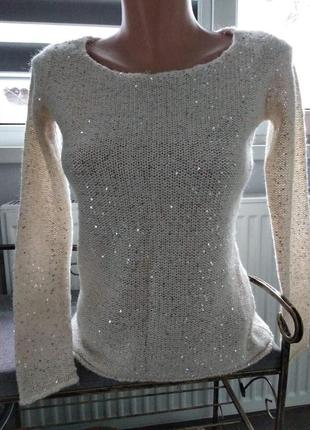 Шикарний светр caroll, розмір s /m.