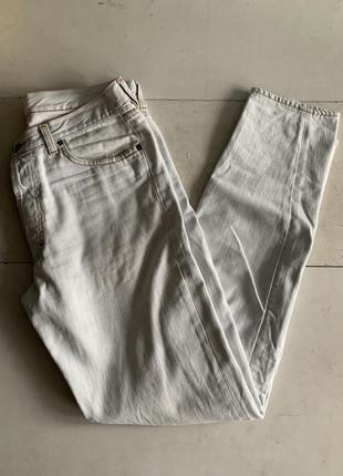 Винтажные белые мужские джинсы hugo boss / 34-34\/ ретро, винт...