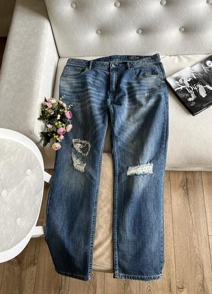 Мужские джинсы синие jack &amp;jones