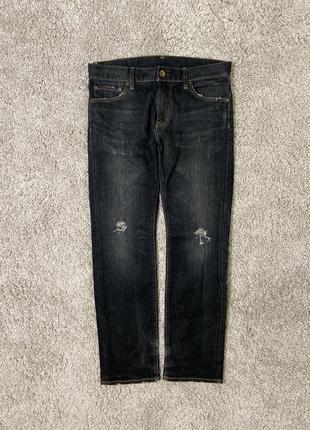 Стильные джинсы с потертостями no102