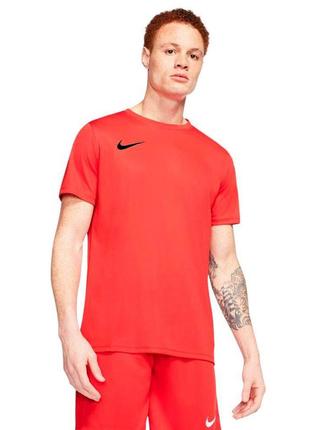 Футболка nike s неоновая dri fit dry park vii ss найк свежие к...