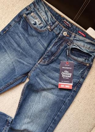 Джинси alcott slim comfort cotton jeans 99% хлопок