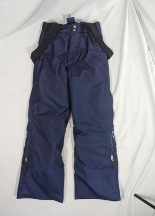 Зимние теплые мужские горнолыжные гирнолыжные брюки 12-14 лет