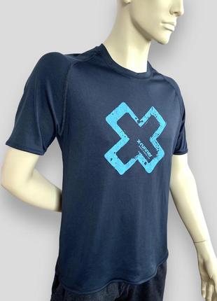 Спортивна футболка темно-синя x-runner