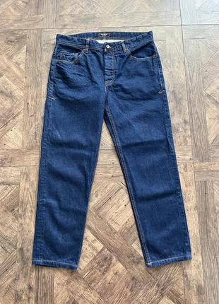 Темно синие джинсы pull&bear размер 34