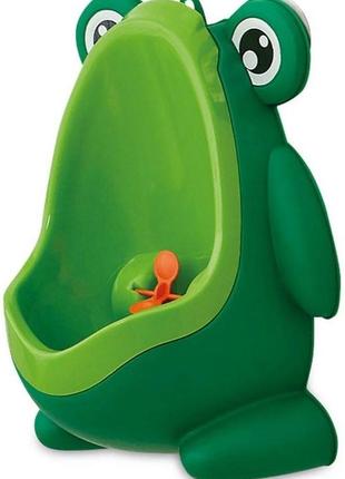 Детский горшок для мальчика freeon happy frog green