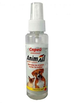 Гігієнічний спрей для очей для собак та котів 100мл ТМ AnimAll