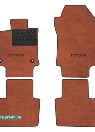 Двухслойные коврики Sotra Premium Terracot для Toyota RAV4 (mk...