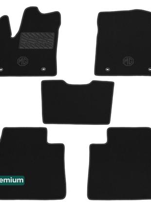 Двошарові килимки Sotra Premium Black для MG HS (mkI) 2018→; R...