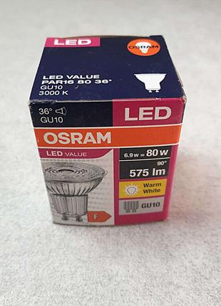 Лампочки Б/У Osram Value PAR16 80 36° 6.9W 575Lm 3000K GU10