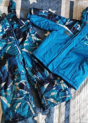 Зимний комплект куртка и комбинезон zeroxposur, размер 4т, 104...