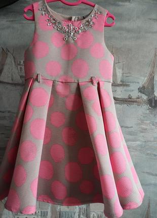 Дитяча  рожева сукня 6 років